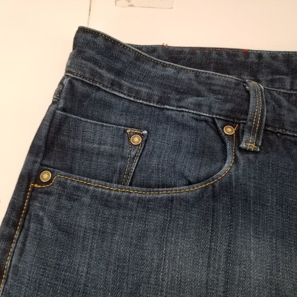 Robert Graham Classic Yates Jeans Men's Light Whiskering Distress 42 x 30 - Picture 6 of 15